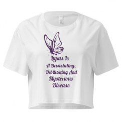 Ladies Festival Cali Crop Top Tee