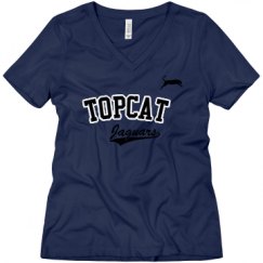 Ladies Relaxed Fit V-Neck Tee