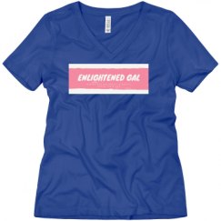 Ladies Relaxed Fit V-Neck Tee