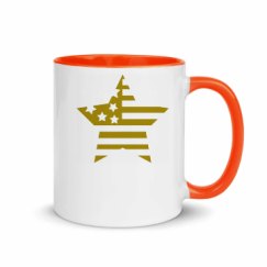 11oz Ceramic Mug with Color Inside