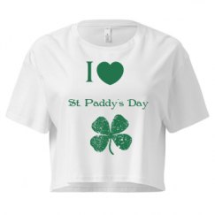 Ladies Festival Cali Crop Top Tee