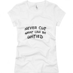 Ladies Slim Fit Basic Promo Jersey Tee