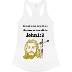 Ladies Slim Fit Racerback Tank Top