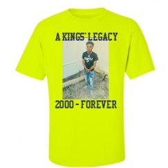 Unisex Ultra Cotton Safety Neon Crewneck Tee