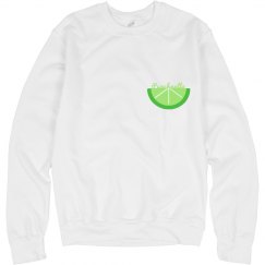 Punchnello Lime Ssweatshirt
