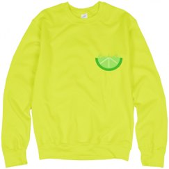 Unisex Neon Crewneck Sweatshirt