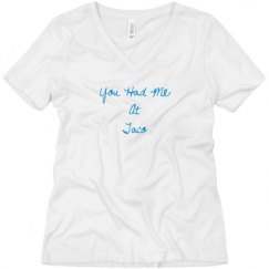 Ladies Relaxed Fit V-Neck Tee