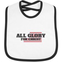 Infant Contrast Trim Bib