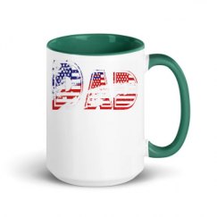 15oz Ceramic Mug with Color Inside