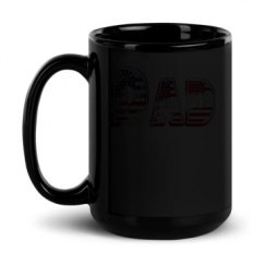 15oz Black Glossy Mug