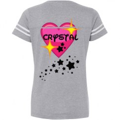 Ladies Relaxed Fit Vintage Sports Tee