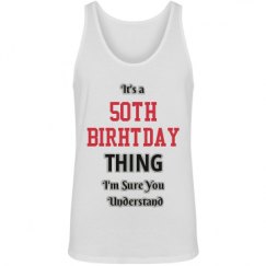 Unisex Jersey Tank Top