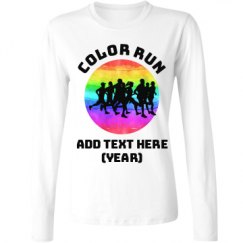 Ladies Relaxed Fit Basic Long Sleeve Tee