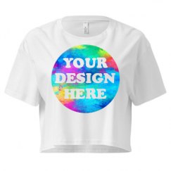 Ladies Festival Cali Crop Top Tee