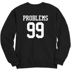 Unisex Film and Foil Crewneck Sweatshirt