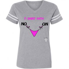 Ladies Relaxed Fit Vintage Sports Tee