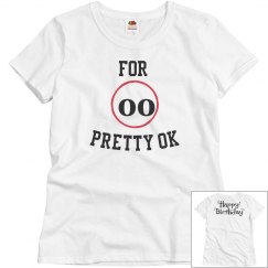 Customize birthday age