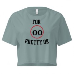 Ladies Festival Cali Crop Top Tee