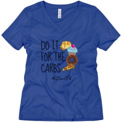 Ladies Relaxed Fit V-Neck Tee