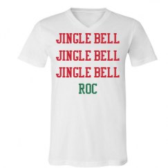 Unisex V-Neck Jersey Tee