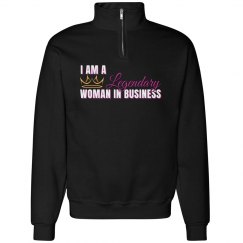 Legends 1/4 zip sweatshirt 