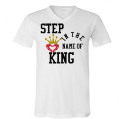 Unisex V-Neck Jersey Tee