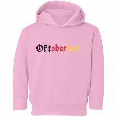 Oktoberfest toddler hoodie