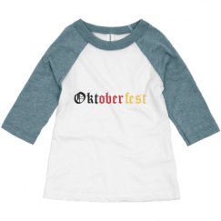 Toddler 3/4 Sleeve Raglan Tee