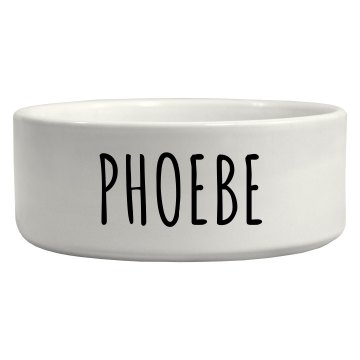 Create A Custom Pet Bowl - Ceramic Pet Bowl