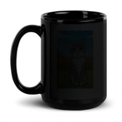 15oz Black Glossy Mug