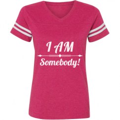 Ladies Relaxed Fit Vintage Sports Tee