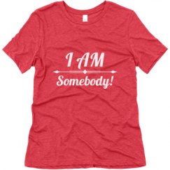 Ladies Relaxed Fit Super Soft Triblend Tee