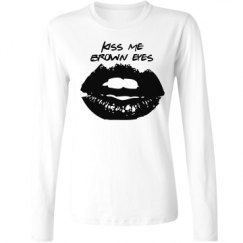 Ladies Relaxed Fit Basic Long Sleeve Tee