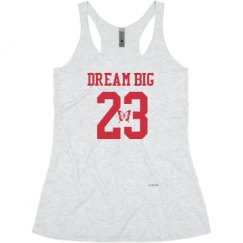 Ladies Slim Fit Super Soft Racerback Triblend Tank