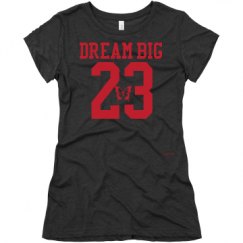 Ladies Slim Fit Super Soft Triblend Tee