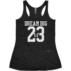 Ladies Slim Fit Super Soft Racerback Triblend Tank