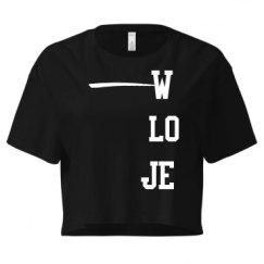 Ladies Festival Cali Crop Top Tee