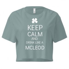 Ladies Festival Cali Crop Top Tee