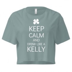 Ladies Festival Cali Crop Top Tee