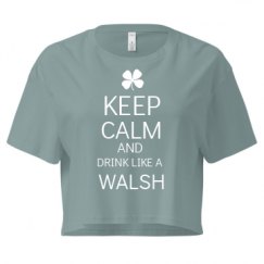 Ladies Festival Cali Crop Top Tee