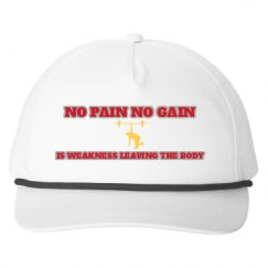 Snapback Five-Panel Rope Hat