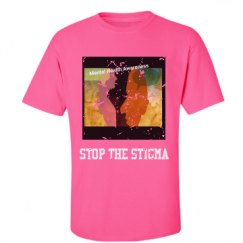 Unisex Ultra Cotton Safety Neon Crewneck Tee