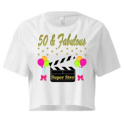 Ladies Festival Cali Crop Top Tee
