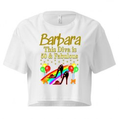 Ladies Festival Cali Crop Top Tee