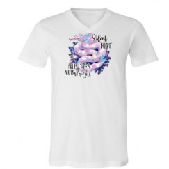 Unisex V-Neck Jersey Tee