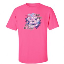 Unisex Ultra Cotton Safety Neon Crewneck Tee