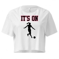 Ladies Festival Cali Crop Top Tee