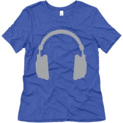 Ladies Relaxed Fit Super Soft Triblend Tee