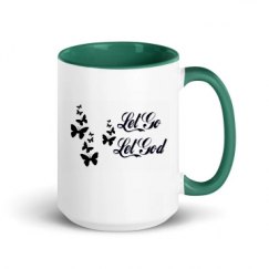 15oz Ceramic Mug with Color Inside