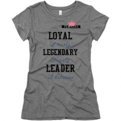 Ladies Slim Fit Super Soft Triblend Tee